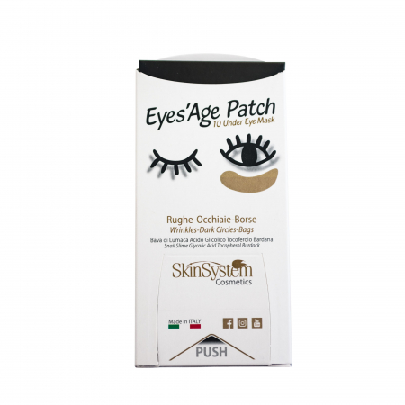 PENTRU TEN - Plasturi pentru zona Ochilor EYES'AGE cu extract de melc, Acid glicolic, Tocopherol, Brusture