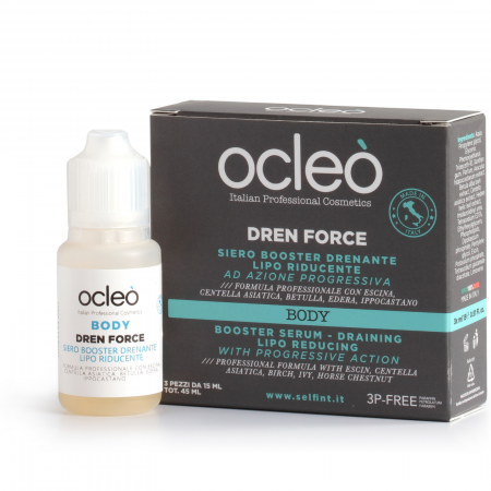Ocleo/BeRefrain - Ser Booster drenant, liporeductor si anticelulitic cu actiune progresiva