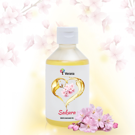 Ulei afrodisiac (erotic) - Ulei afrodisiac Sakura (Floare de cires japonez)