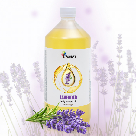Verana Cosmetics - Ulei de masaj corporal Lavanda