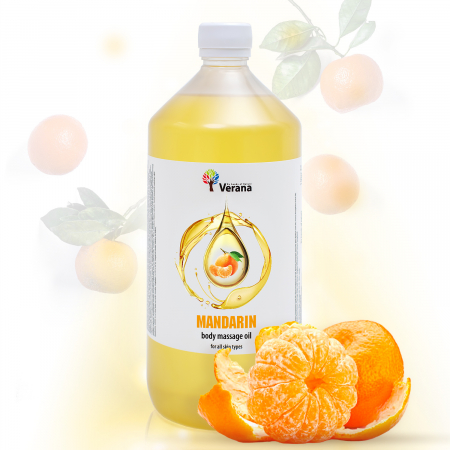 Verana Cosmetics - Ulei de masaj corporal Mandarine