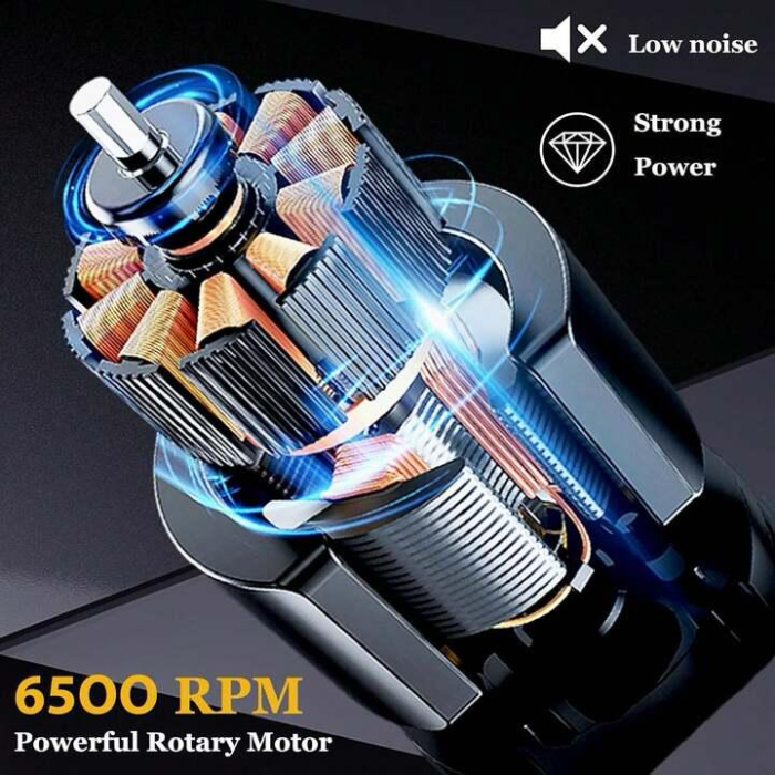 Masina de contur Kemei KM-264 T-Blade, 180 min autonomie, display LED, trimmer precis cu accesorii incluse [6]
