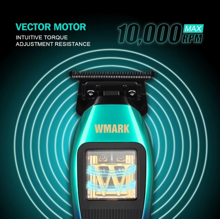 MASINA DE CONTUR PROFESIONALA WMARK NG-XT1 POLAR, MOTOR W-MAGLEV 10.000RPM, STAND INCARCARE, CUTITE DLC [3]