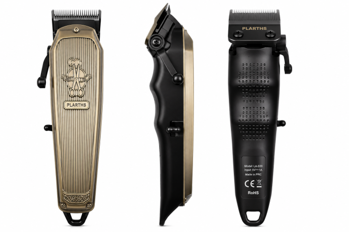 Masina de tuns profesionala cu acumulator, Plarths LM-G700 7500rpm, afisaj LED, 8 gratare premium 1.5mm - 25mm, lama DLC fade [12]