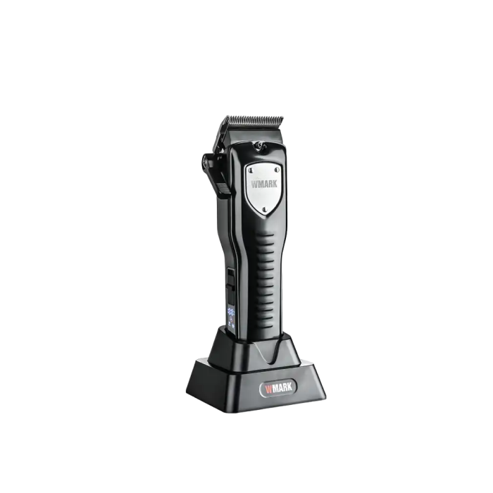 Masina de tuns profesionala cu acumulator, Wmark NG-2042, afisaj LED,7000rpm, 8 gratare  1.5mm - 18mm, cutit ceramic,negru [2]