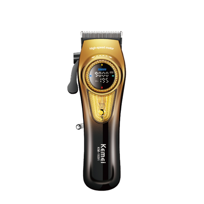 Masina de Tuns Profesionala Kemei KM-1691, Motor 9000 RPM, 10W, Acumulator 4500 mAh, 6 Inaltatoare premium [10]