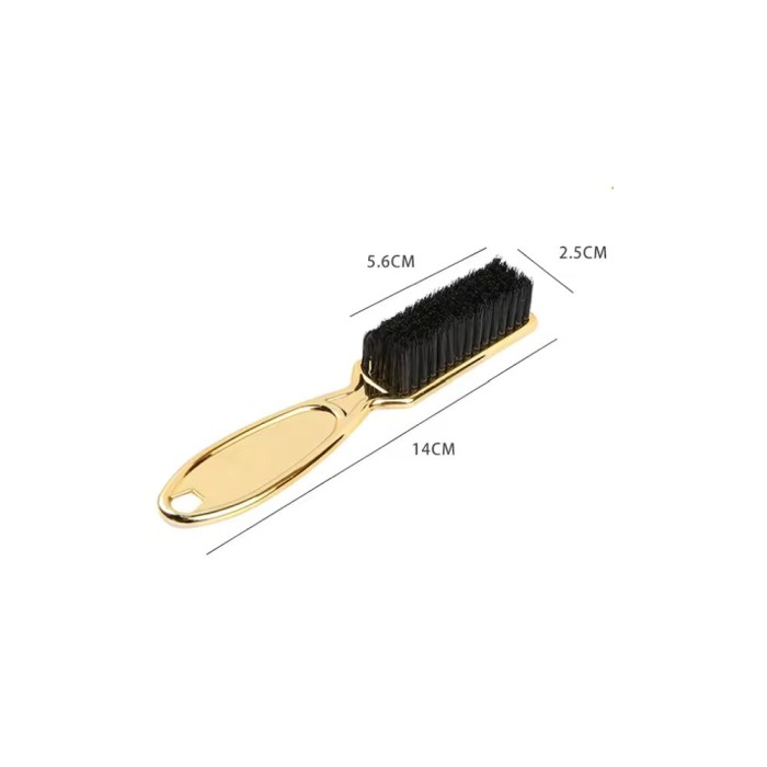 Perie Fade din plastic pentru curatat cutite masina de tuns, Plarths, gold [4]