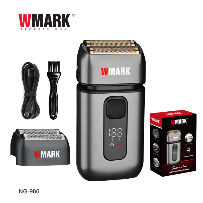RESIGILAT Aparat de ras electric profesional, WMARK NG-986, 7500RPM [1]