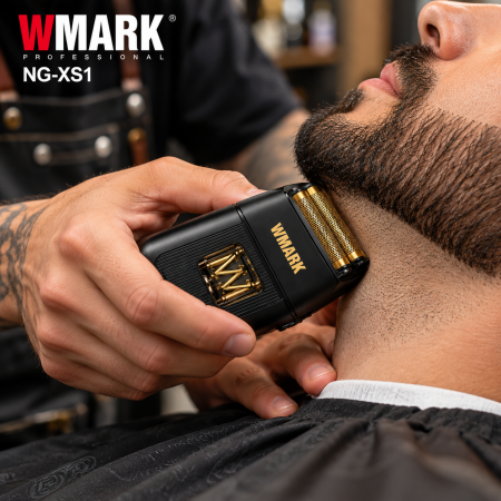 Aparat de Ras Profesional WMARK NG-XS1, W-Maglev 10.000 RPM, 2000mAh, 120 Min [6]