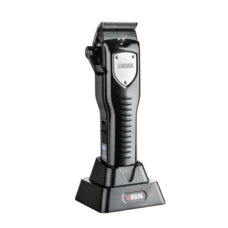 MASINI DE TUNS - Aparat de tuns profesional WMARK, 8 inaltatoare, afisaj LED, 8 gratare, stand incarcare, type C, negru