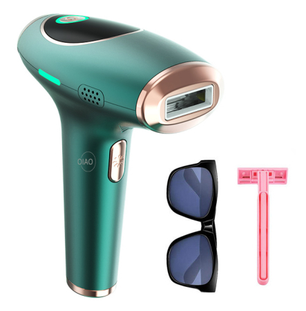 EPILATOARE - Epilator IPL OIAO E69-HR009, Pentru Epilare Definitiva Fara Durere, Tehnologie IPL, 5 Trepte De Intensitate, Senzor Piele SmartSkin, Mod Automat, Cu Afisaj, 990.000 de Pulsati