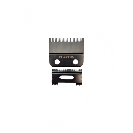 Cutite masini de tuns - Lame Fade DLC profesionale compatibile cu masina de tuns Plarths G600/G700,JM-p1,LM-g10, Wahl, Vgr, Wmark, 2buc, negru