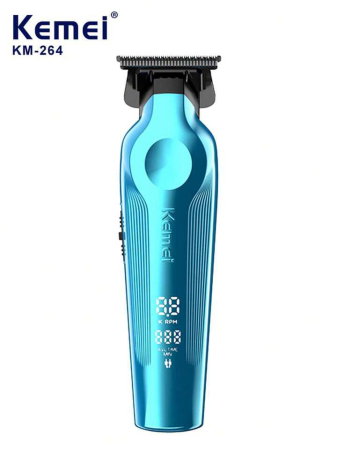 Masina de contur Kemei KM-264 T-Blade, 180 min autonomie, display LED, trimmer precis cu accesorii incluse [2]