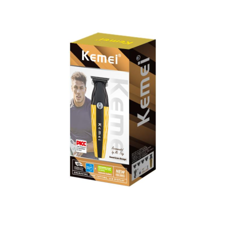 Masina de Contur Profesională Kemei KM-1690A, 7700 RPM, USB Type-C, Lamă T din Oțel Inoxidabil [5]