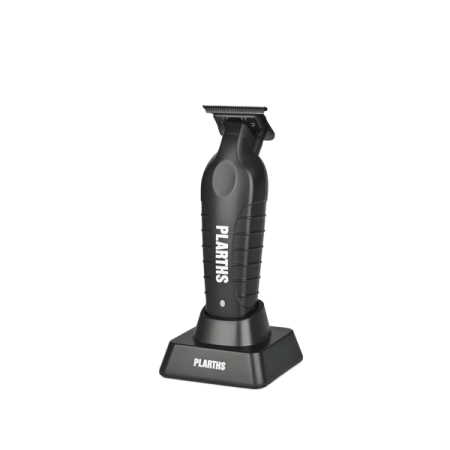 Masina de Contur Profesionala, PLARTHS NG-317, Motor puternic 7000rpm, Lama DLC, Cutit Ceramic, Stand Incarcare, Led Incarcare, Type C, 3 Inaltatoare, Negru [6]