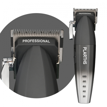 Masina de tuns profesionala cu acumulator, PLARTHS NG-2038, motor puternic 9000rpm, afisaj LED, 6 gratare premium 1.5mm - 12mm [2]