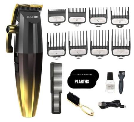 REDUCERI - Masina de tuns profesionala cu acumulator, PLARTHS NG-222, motor puternic 7200rpm, 8 gratare premium 1.5 - 25mm