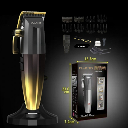 Masina de tuns profesionala cu acumulator, PLARTHS NG-222, motor puternic 7200rpm, 8 gratare premium 1.5 - 25mm [5]