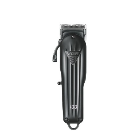 Masina de tuns profesionala cu acumulator, VGR V-282, afisaj LED, 6 gratare 1.5mm - 13mm, Negru [4]
