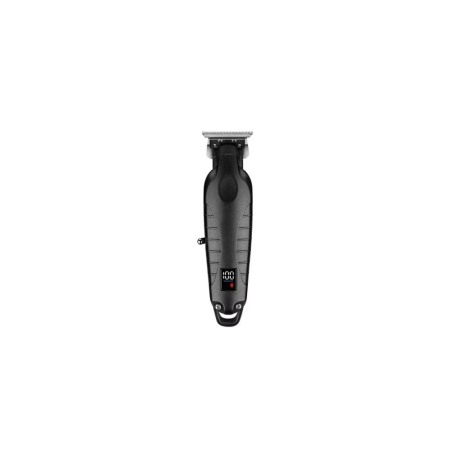 Masina de tuns si contur profesionala, Kemei KM-2293, Carcasa metalica, Cutit T 0.1mm, incarcare type c, afisaj LCD, negru [6]