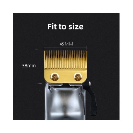 Set Inaltatoare Premium Multicolor PLARTHS compatibile cu WMARK, KEMEI, WAHL, 10 Marimi, 1.5mm - 25mm, clipsare rapida [6]