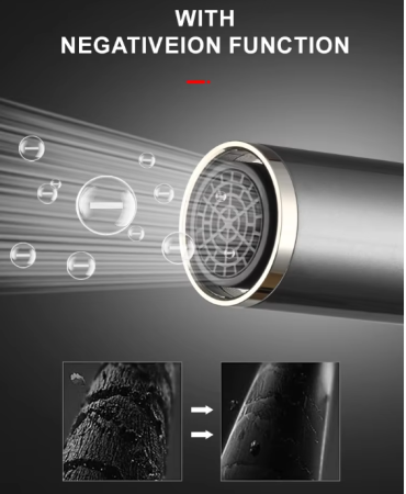 Uscator de par profesional WMARK PRO NG-9117, 2100W, motor brushless 88.000 RPM [7]