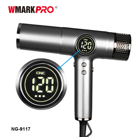 Uscator de par profesional WMARK PRO NG-9117, 2100W, motor brushless 88.000 RPM [1]