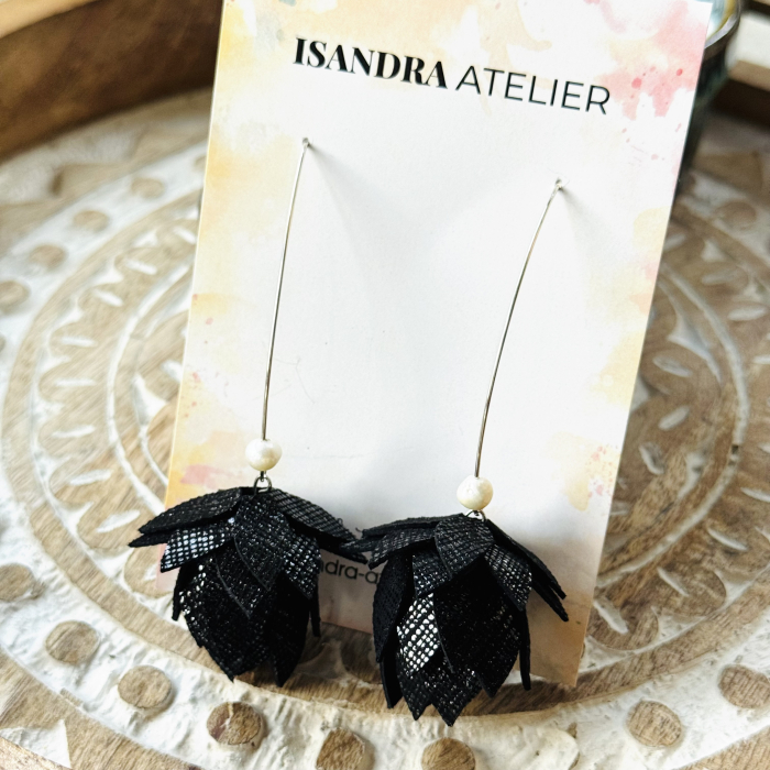 Cercei ghinda negri [1]