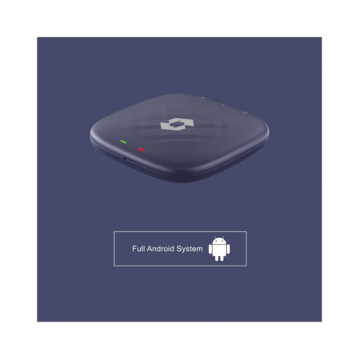 AI Box pentru CarPlay si Android Auto wireless iSEN TBox Plus Albastru, 4G, Android 12, 8GB RAM, 128GB ROM, Qualcomm OctaCore, GPS [3]