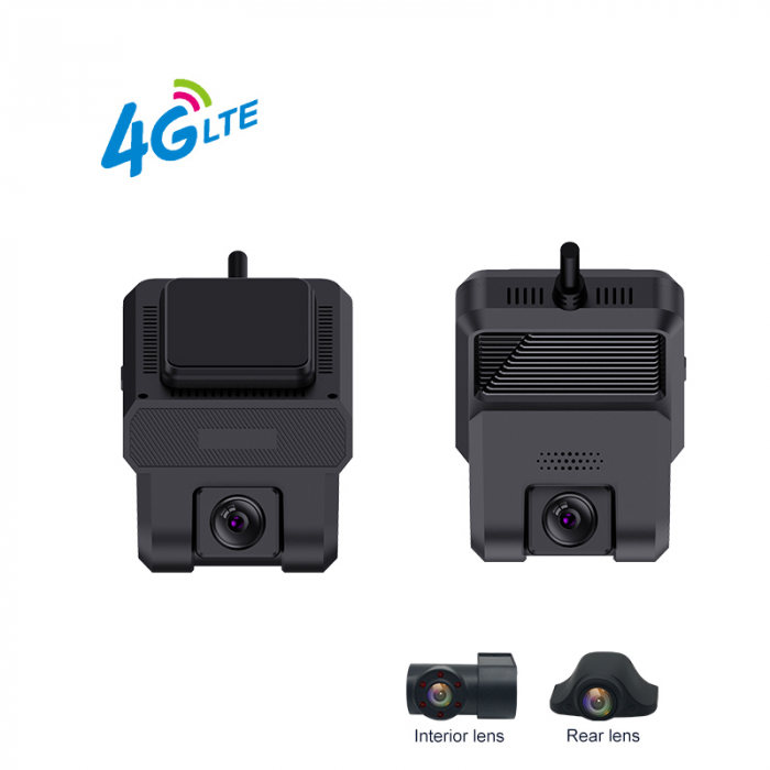 Camera auto DVR iSEN ZW3, 3CHS AHD, 4G, Filmare 140°, GPS, ADAS, Monitorizare parcare, Night vision, Slot memorie, Camera spate + interioara [3]