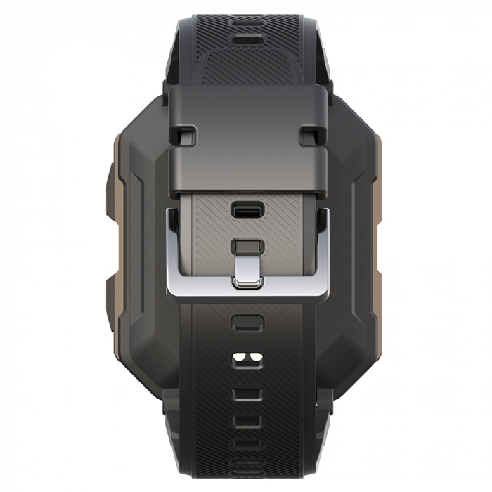 Smartwatch iSEN C20 Pro Negru, 1.83 inch, Apel bluetooth, Bluetooth 5.0, Ritm cardiac, SpO2, 123 sporturi, Ip68, 380mAh [6]