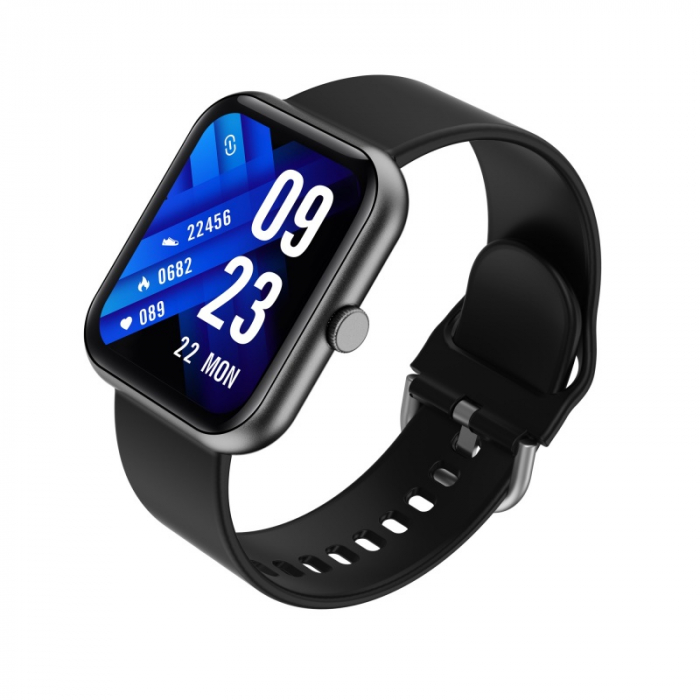 Smartwatch iSEN Watch i8 Negru, IPS 1.7", Ritm cardiac, Presiune sanguina, Saturatie oxigen, Contor calorii, Bluetooth v5.0, IP67, 230mAh [5]