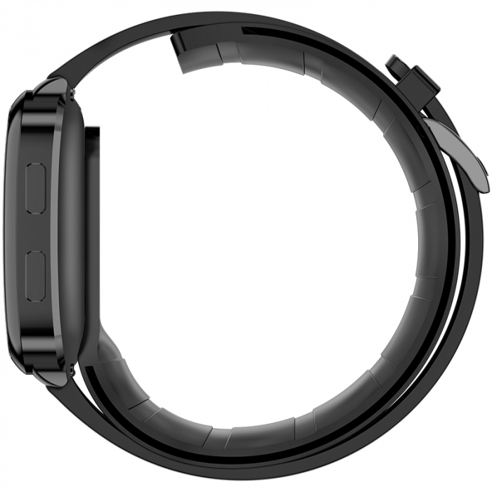 Smartwatch iSEN Watch P60 Gri, IPS 1.65", Tensiometru cu manseta gonflabila, Monitorizare familie, Ritm cardiac, Temperatura, Oxigen [5]