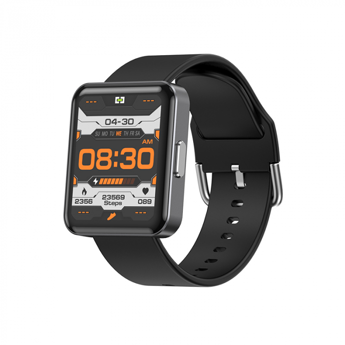 Smartwatch iSEN Watch Q333, Silver, IPS 1.7", Puls, Presiune sanguina, Saturatie oxigen, Monitorizare somn, Bt v5.0, IP67, 180mAh [4]