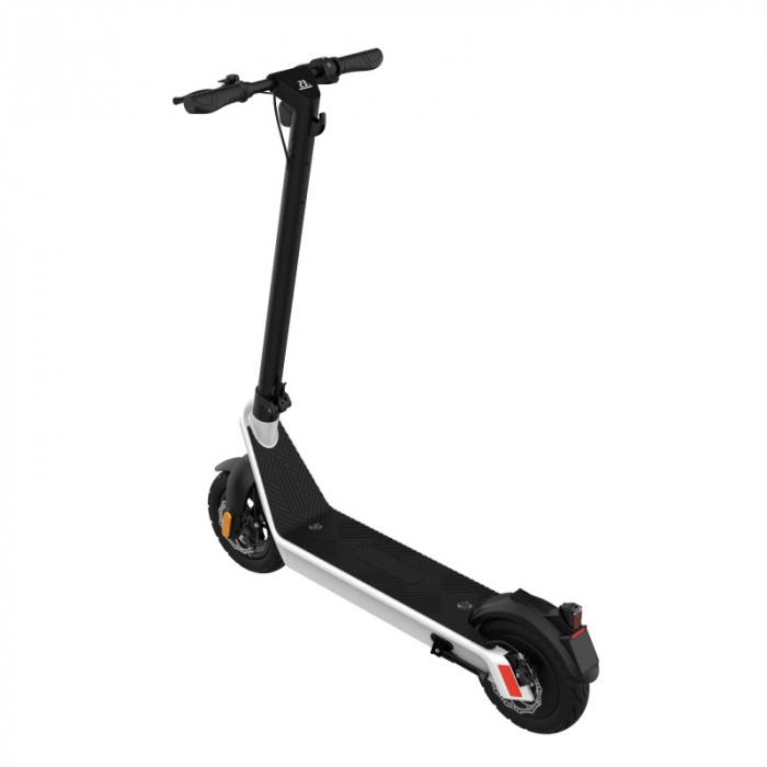 Trotineta electrica pliabila iSEN X9 Plus 10" Alb, motor 850W, autonomie maxima 65km, viteza pana la 40km/h, baterie detasabila 36V 15.6Ah [2]