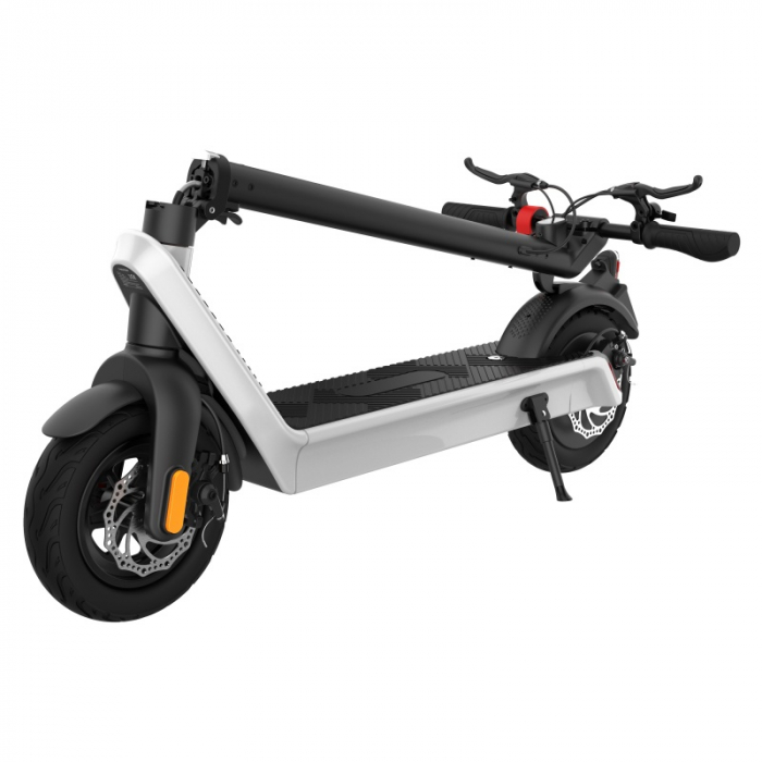 Trotineta electrica pliabila iSEN X9 Plus 10" Alb, motor 850W, autonomie maxima 65km, viteza pana la 40km/h, baterie detasabila 36V 15.6Ah [8]