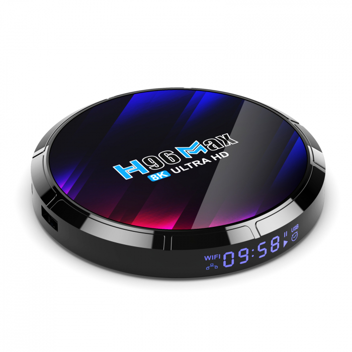 TV Box iSEN H96 RK3528 Smart Media Player, 8K, Android 13, 4GB RAM, 32GB ROM, Wi-fi 6, RK3528 Quad Core [4]