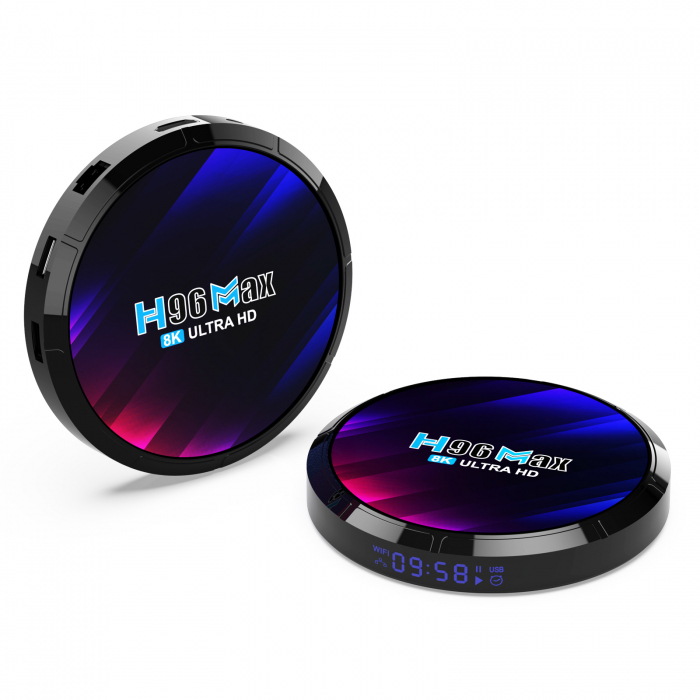 TV Box iSEN H96 RK3528 Smart Media Player, 8K, Android 13, 4GB RAM, 32GB ROM, Wi-fi 6, RK3528 Quad Core [6]