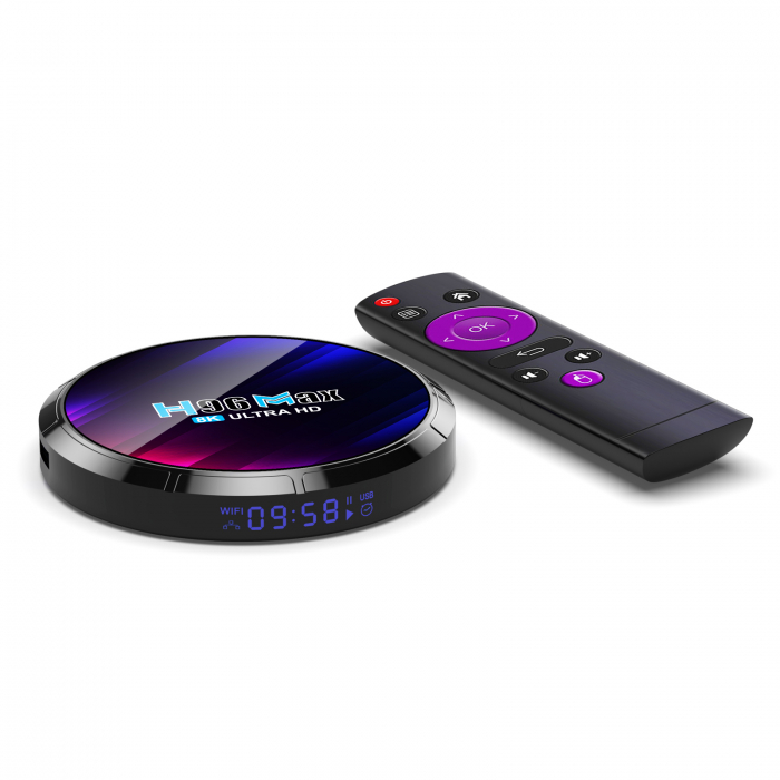 TV Box iSEN H96 RK3528 Smart Media Player, 8K, Android 13, 4GB RAM, 32GB ROM, Wi-fi 6, RK3528 Quad Core [2]