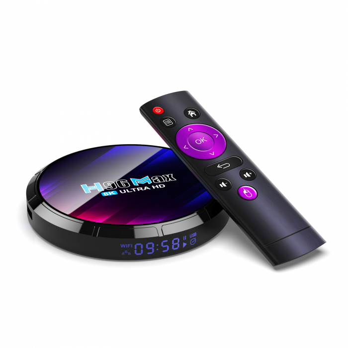 TV Box iSEN H96 RK3528 Smart Media Player, 8K, Android 13, 4GB RAM, 32GB ROM, Wi-fi 6, RK3528 Quad Core [9]
