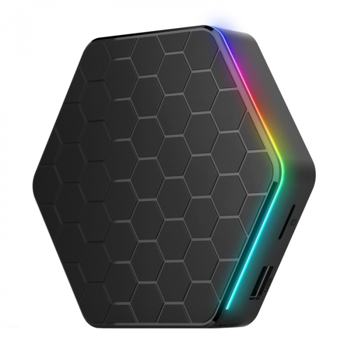 TV Box iSEN T95Z Plus Smart Media Player, 4K, Decodare 6K, Android 12, 4GB RAM, 64GB ROM, H618 QuadCore, HDR10, WiFi 6, AirPlay, Miracast [7]