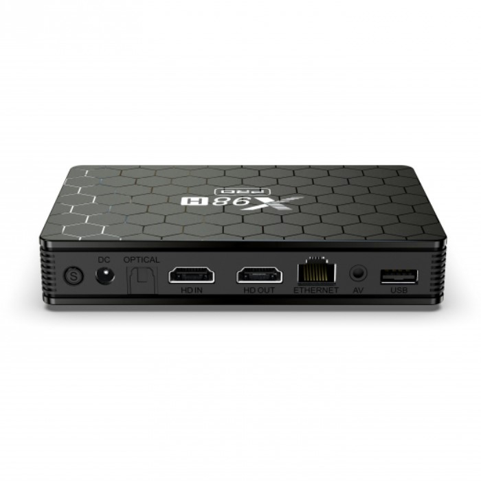 TV Box iSEN X98H PRO Smart Media Player Negru, 4K, 4GB RAM, 64GB ROM, Android 12, Allwinner H618 Quad Core A53, Ethernet 1000m, Bt 5.0 [4]
