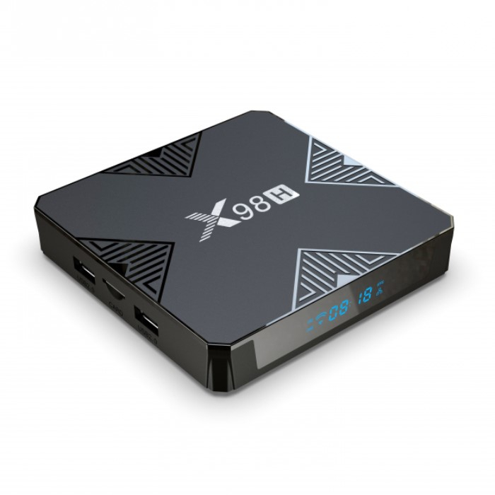 TV Box iSEN X98H Smart Media Player Negru, 4K, 2GB RAM, 16GB ROM, Android 12, Allwinner H618 Quad Core A53, Ethernet 100m, Bt 5.0 [2]