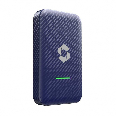 Adaptor pentru CarPlay si Android Auto wireless iSEN 4.0 CP2A  Albastru, WiFi 5G, Bluetooth, Conectare automata [2]