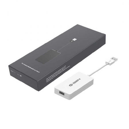 Adaptor USB wireless iSEN CCPA Alb, WiFi 5, Conectare prin cablu sau wireless, Kit auto integrat APK [2]