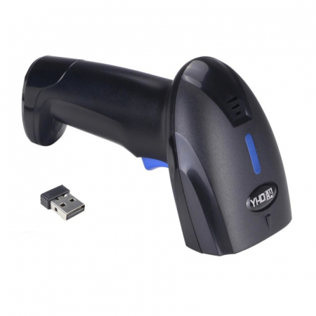 Cititor coduri de bare iSEN YHD-1100LW, 1D, Utilizare cu fir sau fara fir 2.4G, 1800mAh [1]