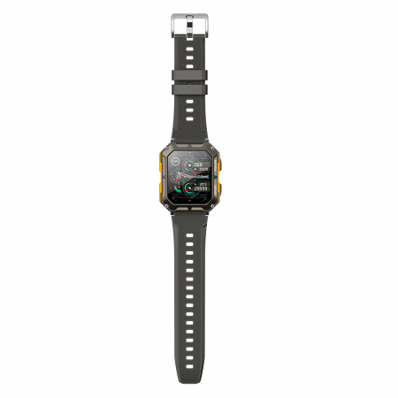Smartwatch iSEN C20 Pro Orange, 1.83 inch, Apel bluetooth, Bluetooth 5.0, Ritm cardiac, SpO2, 123 sporturi, Ip68, 380mAh [9]