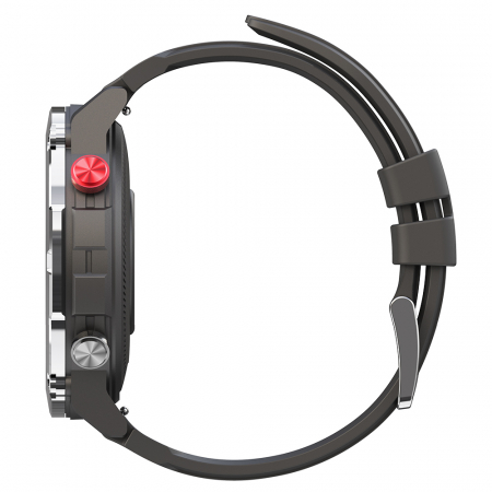 Smartwatch iSEN C21 Pro Silver, 1.32 inch, Apel bluetooth, Bluetooth 5.0, Ritm cardiac, SpO2, 19 sporturi, Ip68, 300mAh [10]