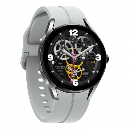 Smartwatch iSEN KS05 Silver, 1.32" IPS HD, ECG, Ritm cardiac, Presiune sanguina, Glicemie, Oxigen, Bluethoot call, Bt v5.1, IP67, 185mAh [1]