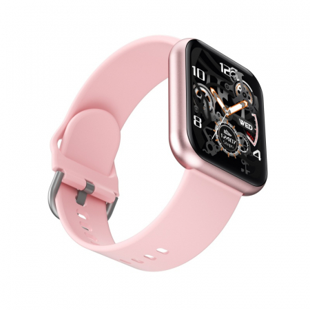 Smartwatch iSEN Watch i8 Roz, IPS 1.7", Ritm cardiac, Presiune sanguina, Saturatie oxigen, Contor calorii, Bluetooth v5.0, IP67, 230mAh [5]